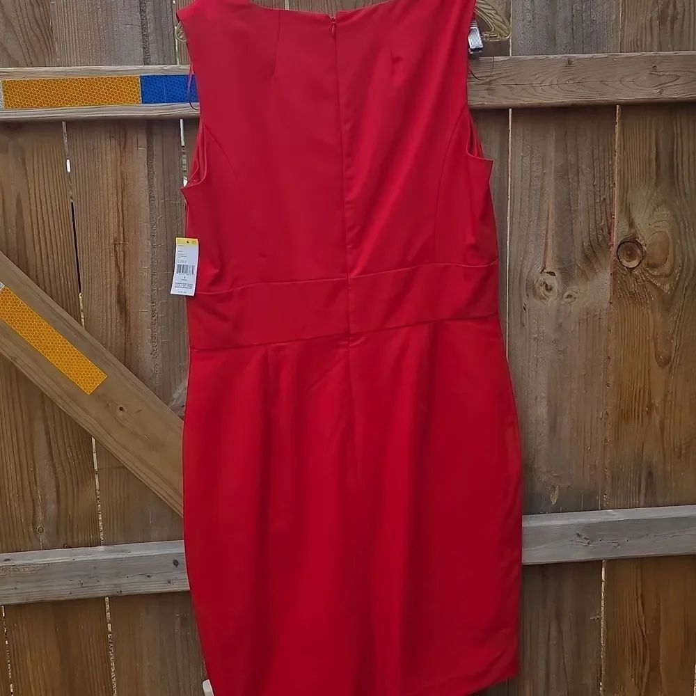 Red Cocktail Dress - Picture 5 of 5